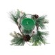 Свещ DKD Home Decor Червен Зелен 5,5 x 5,5 x 6,5 cm (2 броя)