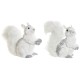 Коледна Украса DKD Home Decor Бял Катерица 22 x 11 x 22 cm (2 броя) Коледна Украса DKD Home Decor Бял Катерица 22 x 11 x 22 cm (2 броя)