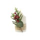 LED Свещ DKD Home Decor Бял 7 x 7 x 12 cm (AA)