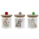 Свещ DKD Home Decor Многоцветен Помпони Коледа 8 x 8 x 9 cm 8 x 8 x 11 cm (3 броя) (2 броя)