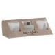 Комплект Свещи DKD Home Decor Бял Коледа 5 x 5 x 6 cm