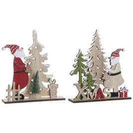 Коледна Украса DKD Home Decor Многоцветен 18 x 5 x 20 cm (2 броя)