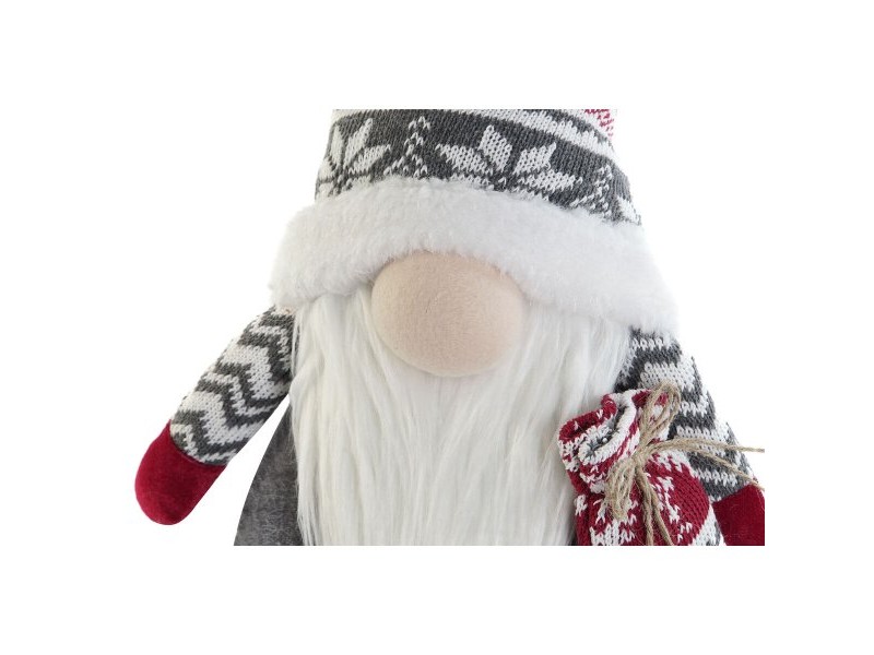 Коледна Украса DKD Home Decor Многоцветен Гном 23 x 16 x 50 cm (2 броя)