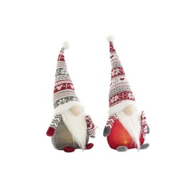 Коледна Украса DKD Home Decor Многоцветен Гном 23 x 16 x 50 cm (2 броя)