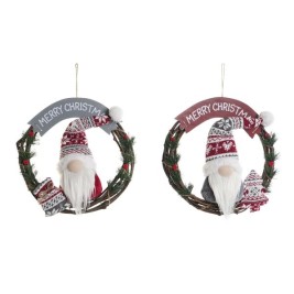 Висяща украса DKD Home Decor Многоцветен 35 x 9 x 35 cm (2 броя)
