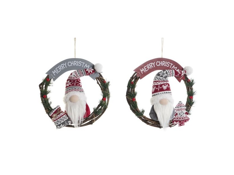 Висяща украса DKD Home Decor Многоцветен 35 x 9 x 35 cm (2 броя)