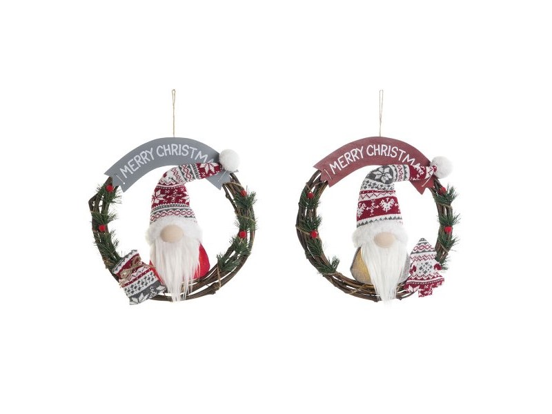 Висяща украса DKD Home Decor Многоцветен 35 x 9 x 35 cm (2 броя)