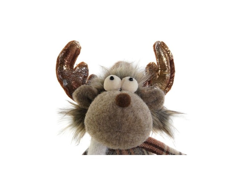 Коледна Украса DKD Home Decor Кафяв Царица 14 x 12 x 35 cm (2 броя)
