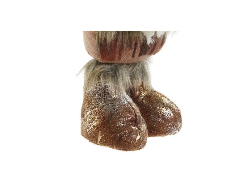 Коледна Украса DKD Home Decor Кафяв Царица 14 x 12 x 35 cm (2 броя)