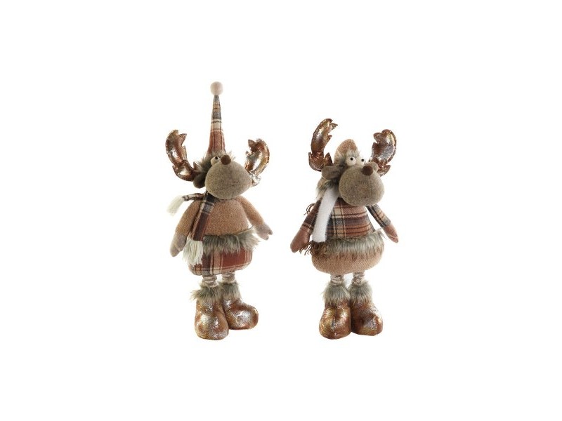 Коледна Украса DKD Home Decor Кафяв Царица 18 x 17 x 48 cm (2 броя) Коледна Украса DKD Home Decor Кафяв Царица 18 x 17 x 48 cm (2 броя)