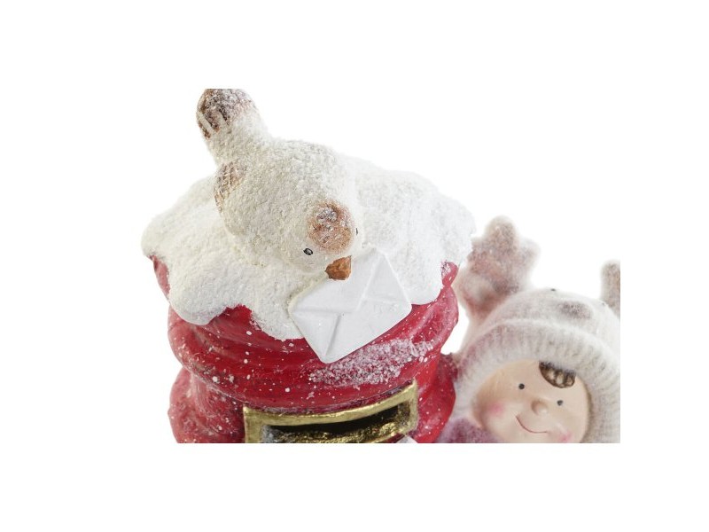 Коледна Украса DKD Home Decor Многоцветен 16 x 28 x 40 cm (2 броя)