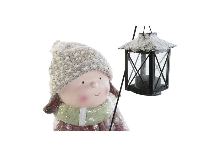 Коледна Украса DKD Home Decor Многоцветен 29 x 18 x 34 cm (2 броя)