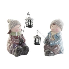 Коледна Украса DKD Home Decor Многоцветен 29 x 18 x 34 cm (2 броя)