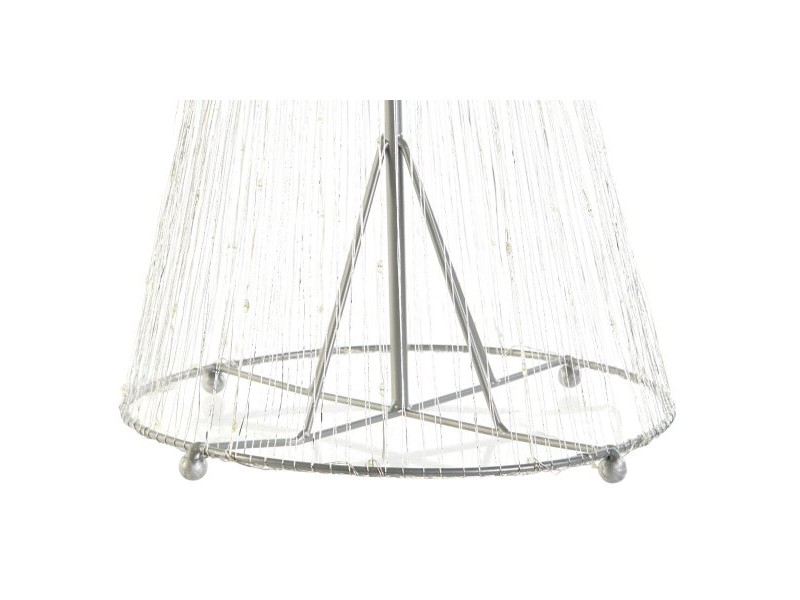 Коледно дърво DKD Home Decor Сребрист Метал 25 x 25 x 60 cm