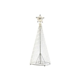 Коледно дърво DKD Home Decor Сребрист Метал 25 x 25 x 60 cm