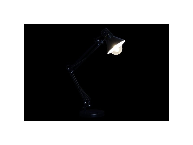 Настолна лампа DKD Home Decor 22 x 39 x 69 cm Черен Метал 220 V 50 W