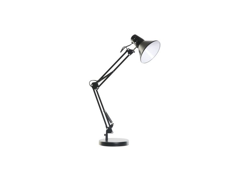 Настолна лампа DKD Home Decor 22 x 39 x 69 cm Черен Метал 220 V 50 W