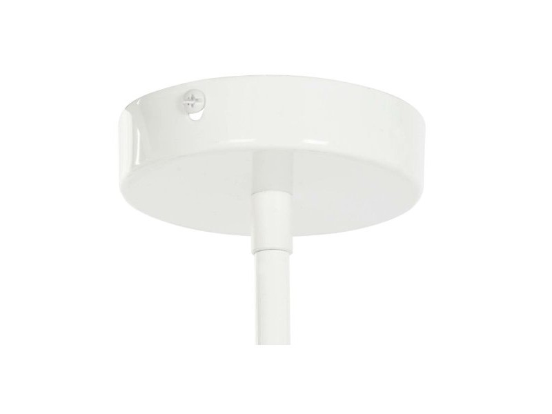 Полилей DKD Home Decor 98 x 45 x 30 cm Кристал Метал Бял 50 W