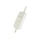 Полилей DKD Home Decor 98 x 45 x 30 cm Кристал Метал Бял 50 W