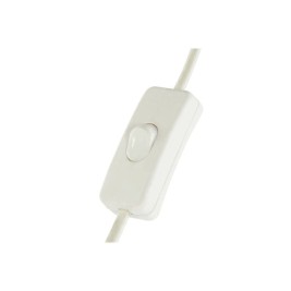 Полилей DKD Home Decor 98 x 45 x 30 cm Кристал Метал Бял 50 W
