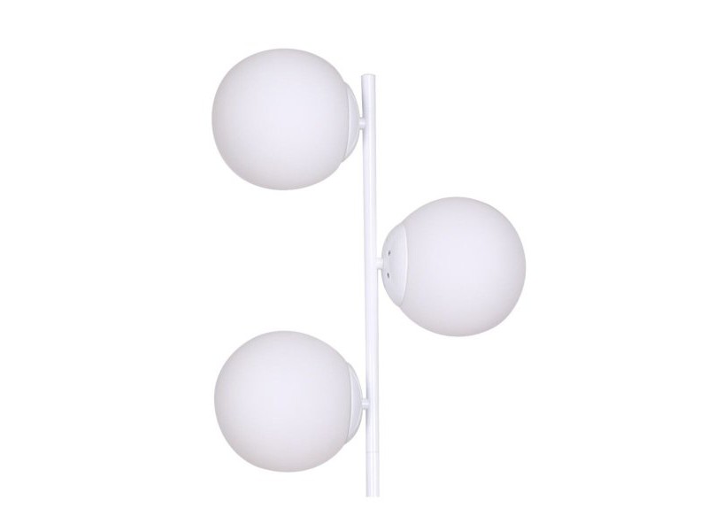 Лампион DKD Home Decor 35 x 25 x 167 cm Кристал Метал Бял 220 V 50 W