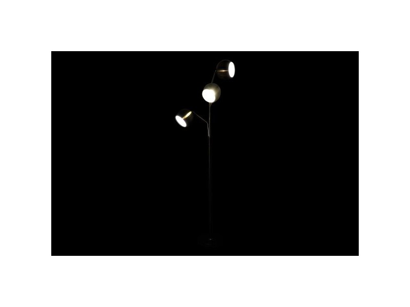 Лампион DKD Home Decor 35 x 25 x 167 cm Кристал Метал Бял 220 V 50 W
