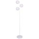 Лампион DKD Home Decor 35 x 25 x 167 cm Кристал Метал Бял 220 V 50 W