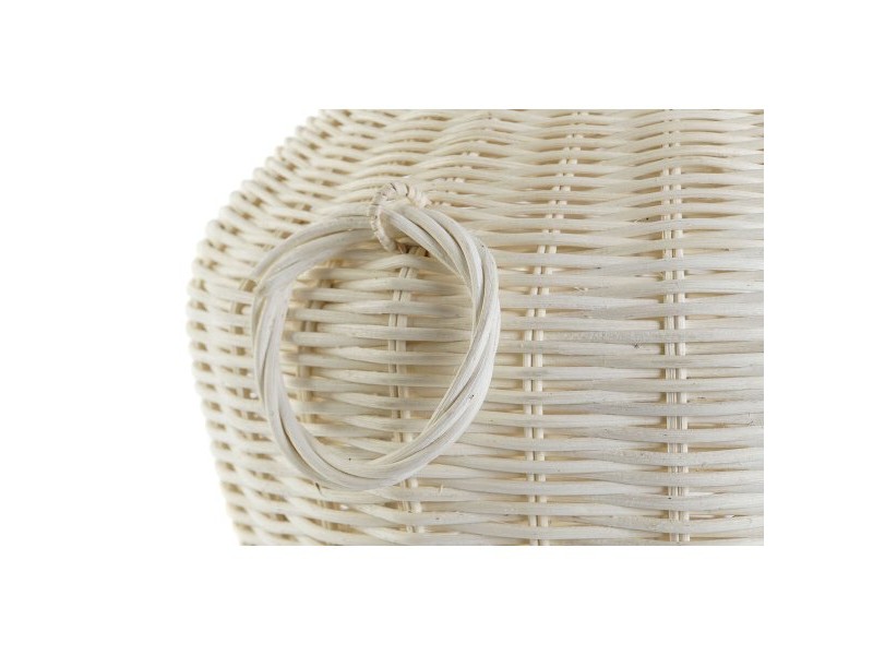 Настолна лампа DKD Home Decor Бял Кафяв 50 W 220 V 42 x 42 x 70 cm