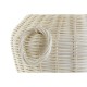 Настолна лампа DKD Home Decor Бял Кафяв 50 W 220 V 42 x 42 x 70 cm