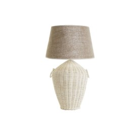 Настолна лампа DKD Home Decor Бял Кафяв 50 W 220 V 42 x 42 x 70 cm