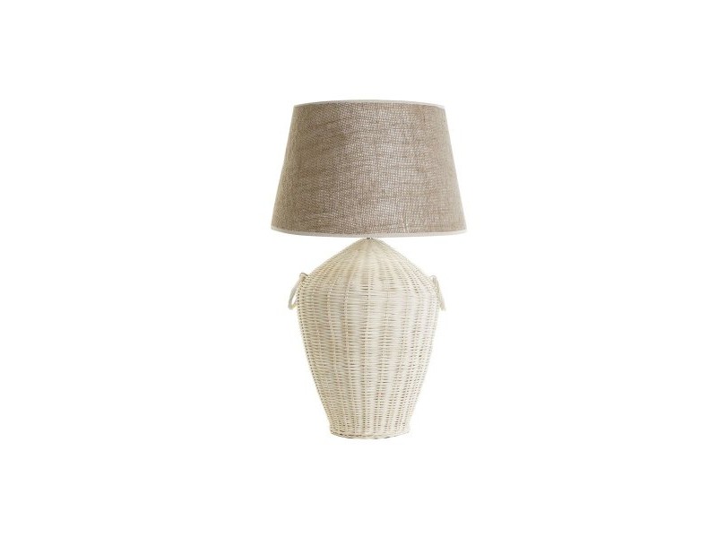 Настолна лампа DKD Home Decor Бял Кафяв 50 W 220 V 42 x 42 x 70 cm