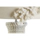 Настолна лампа DKD Home Decor Бял Кафяв 50 W 220 V 42 x 42 x 70 cm