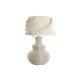 Настолна лампа DKD Home Decor Бял Кафяв 50 W 220 V 42 x 42 x 70 cm