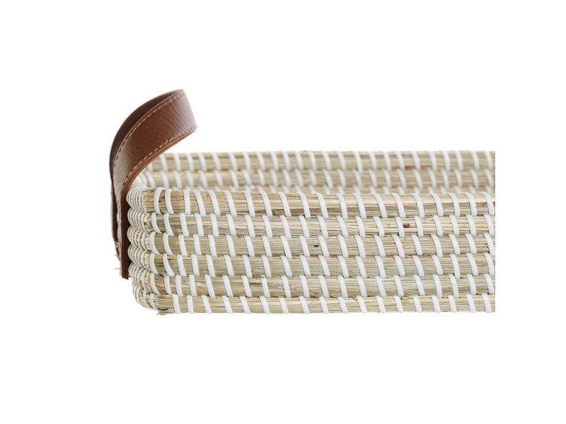 Игра на Кошници DKD Home Decor Естествено влакно Естествен Град 41 x 32 x 9 cm