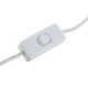 Настолна лампа DKD Home Decor Кафяв Розов Сол Aкациево дърво 15 W 220 V 15 x 15 x 20 cm