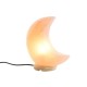 Настолна лампа DKD Home Decor Розов Сол Aкациево дърво 15 W 220 V 20 x 10 x 23 cm