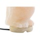 Настолна лампа DKD Home Decor Розов Сол Aкациево дърво 15 W 220 V 14 x 14 x 18 cm