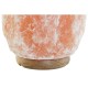 Настолна лампа DKD Home Decor Розов Сол Aкациево дърво 220 V 16 x 16 x 25 cm