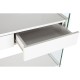 Лавица DKD Home Decor Бял Прозрачен Кристал Дървен MDF 90 x 35 x 180 cm (1)