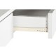 Лавица DKD Home Decor Бял Прозрачен Кристал Дървен MDF 90 x 35 x 180 cm (1)