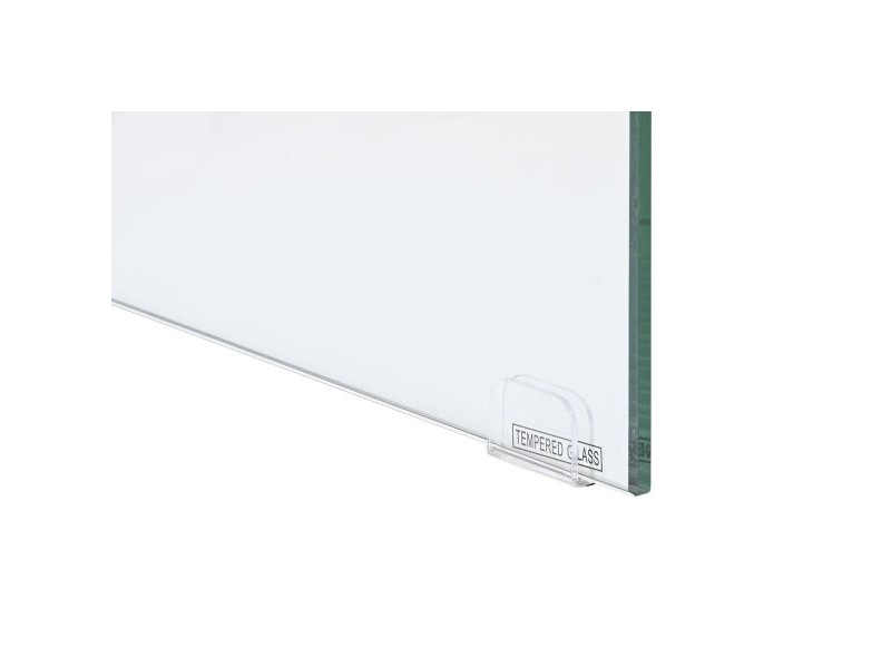 Бюро DKD Home Decor Бял Прозрачен Кристал Дървен MDF 120 x 50 x 76 cm