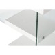 Бюро DKD Home Decor Бял Прозрачен Кристал Дървен MDF 120 x 50 x 76 cm