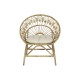 Градинско кресло DKD Home Decor Бял Кафяв 75 x 50 x 90 cm 80 x 66 x 89 cm 84 x 70 x 90 cm