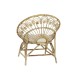 Градинско кресло DKD Home Decor Бял Кафяв 75 x 50 x 90 cm 80 x 66 x 89 cm 84 x 70 x 90 cm