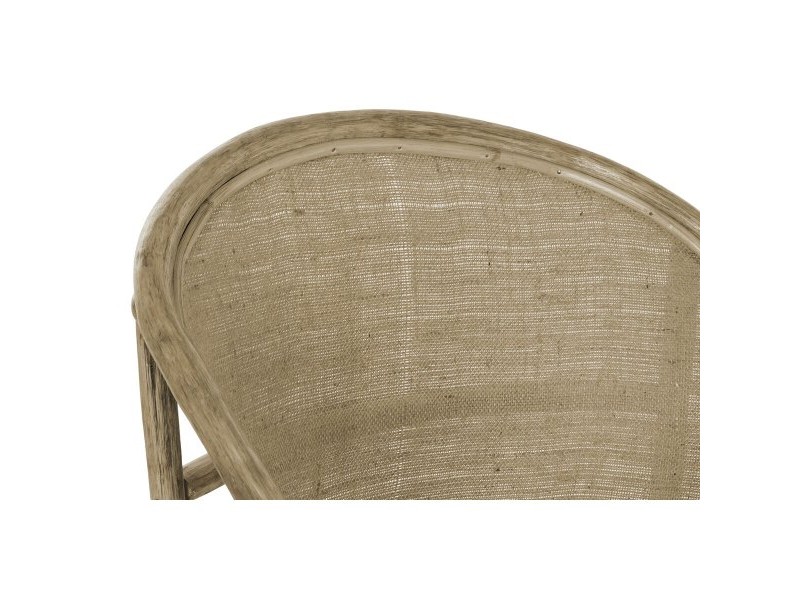 Градинско кресло DKD Home Decor Бял Кафяв 66 x 50 x 90 cm 63 x 66 x 88 cm 65 x 63 x 90 cm