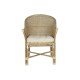 Градинско кресло DKD Home Decor Бял Кафяв 66 x 50 x 90 cm 63 x 66 x 88 cm 65 x 63 x 90 cm
