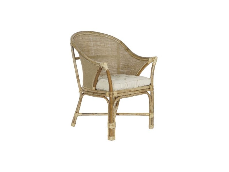 Градинско кресло DKD Home Decor Бял Кафяв 66 x 50 x 90 cm 63 x 66 x 88 cm 65 x 63 x 90 cm