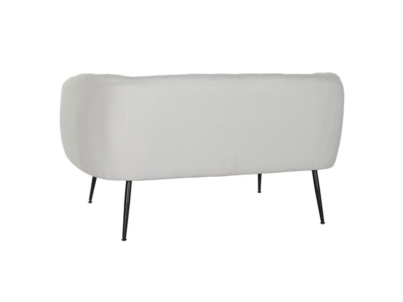Фотьойл DKD Home Decor Черен Greige Пяна Дървен Метал Кадифе Scandi 129 x 75 x 73 cm