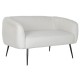Фотьойл DKD Home Decor Черен Greige Пяна Дървен Метал Кадифе Scandi 129 x 75 x 73 cm