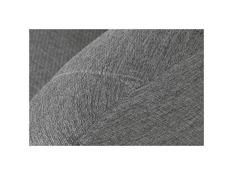 Фотьойл DKD Home Decor Черен Сив Пяна Дървен Метал Кадифе Scandi 129 x 75 x 73 cm